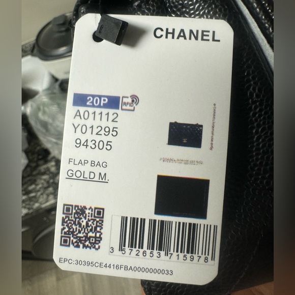 Chanel CLASSIC 11.12 HANDBAG
Lambskin & Gold-Tone Metal
Black - Picture 5 of 5